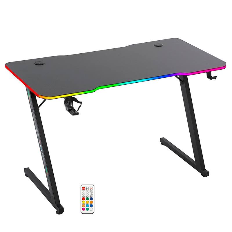 Amstrad Ams-desk120z-led-astra Bureau Met Led-verlichting