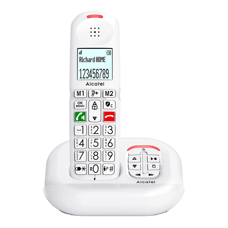 Téléphone Senior Alcatel Solo Répondeur Xl 685 Blanc