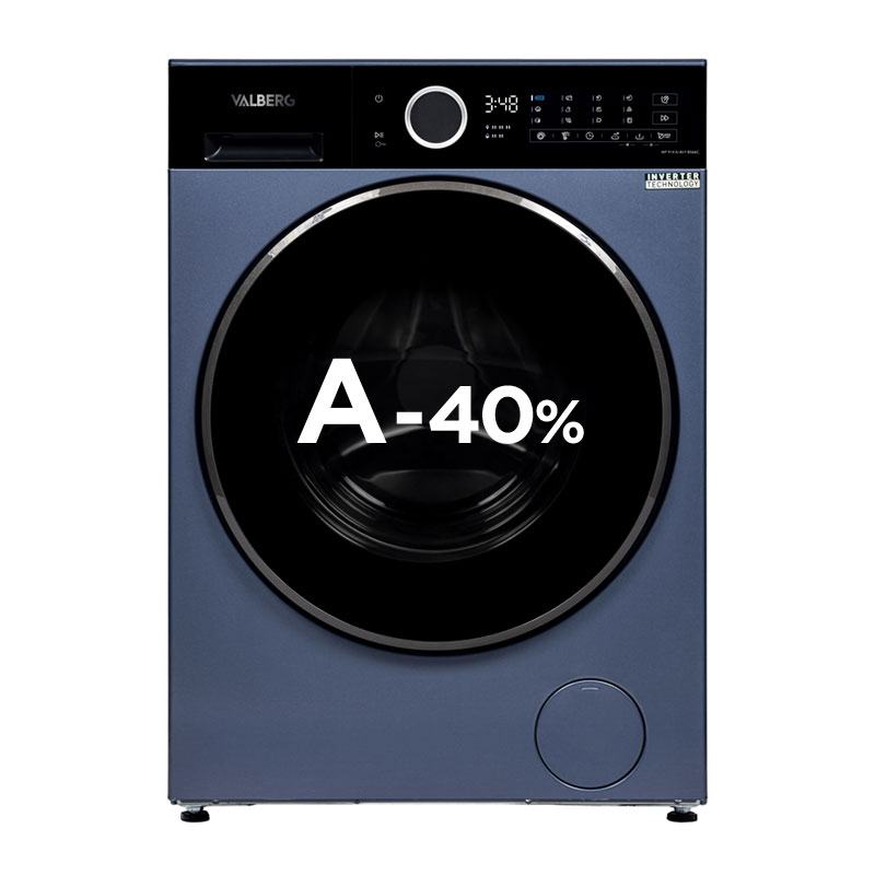 Lave-linge Hublot 9 Kg Valberg Wf 914 A-40 F B566c