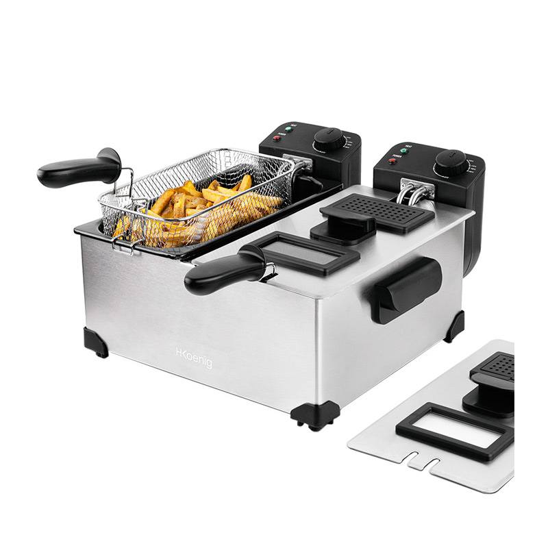 H.Koenig Friteuse  Dfx600 2x3l 3600 Watt