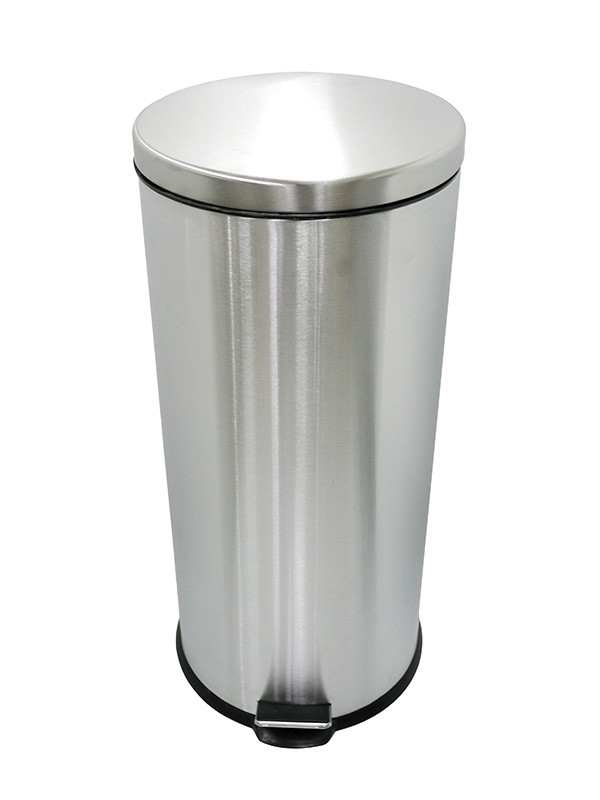 Poubelle Electro Dépôt En Inox Avec Fermeture Douce 30 L
