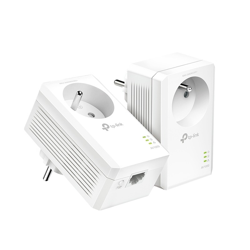 Plc Duo Tp Link Pa7019p - Av1000 2 Stopcontacten