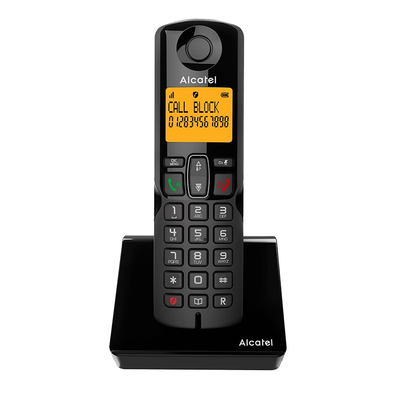 Telefoon Solo Alcatel S280 Zwart