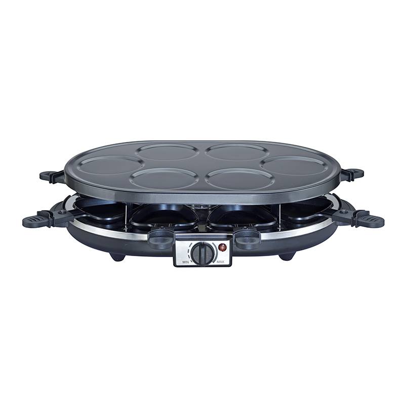 Raclette Cosylife 8 Personen + Mini-pannekoeken