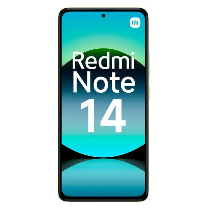 Smartphone Xiaomi Redmi Note 14 4G - Écran AMOLED 6.67", 6+128 Go, Android 14, Batterie 5500 MAh, 33W, Bleu