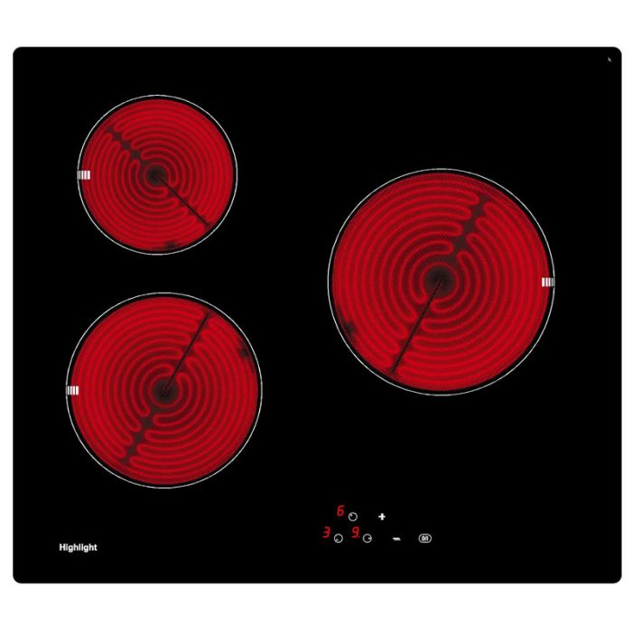 Plaque de cuisson vitrocéramique HIGH ONE HIG TV 3 B AF Electro Dépôt