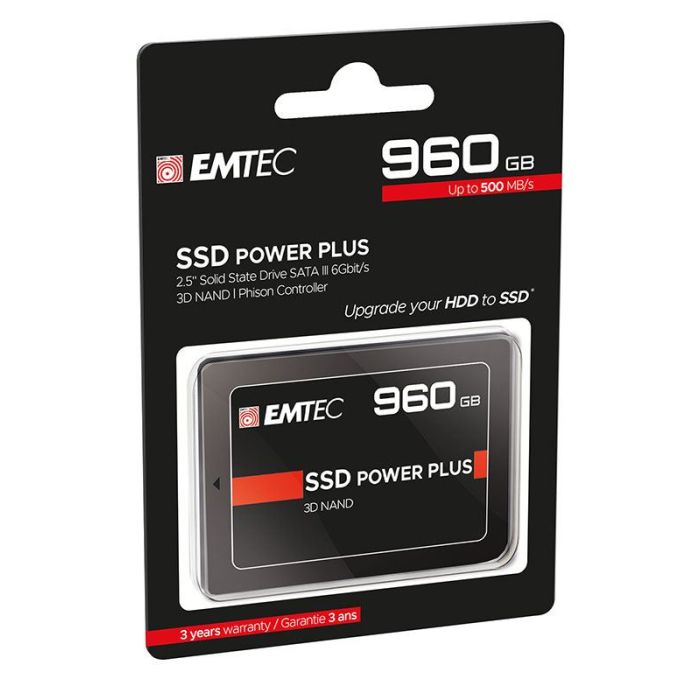 Disque dur interne SSD 2,5 EMTEC X150 960go - Electro Dépôt