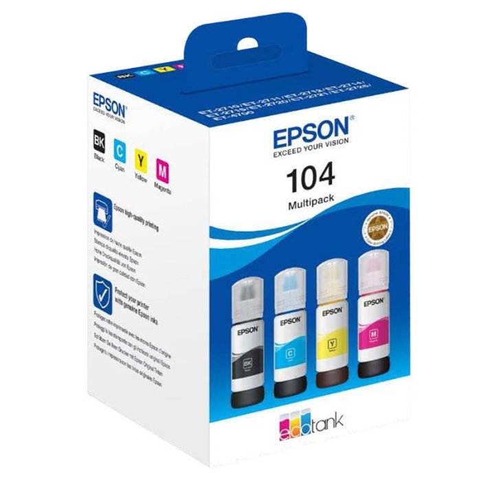 EPSON 104 MultiPack 4 kleuren (Cyaan, Magenta, Geel, Zwart)