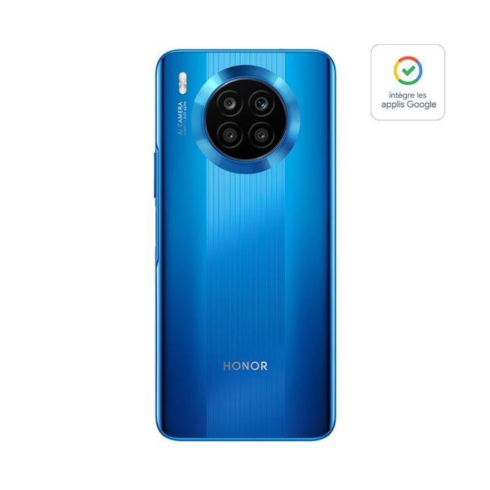 Pack Smartphone Honor 50 Lite 128go Bleu Coque Honor Electro Depot