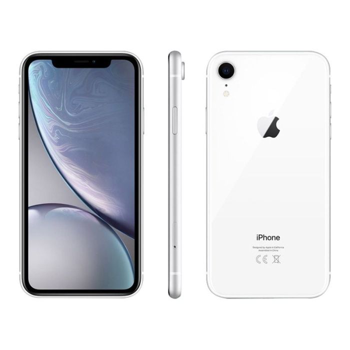 APPLE iPhone XR 64Gb wit Refurbished grade eco + cover