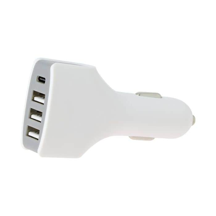 Chargeur USB allume-cigare publicitaire - adaptateur USB type C