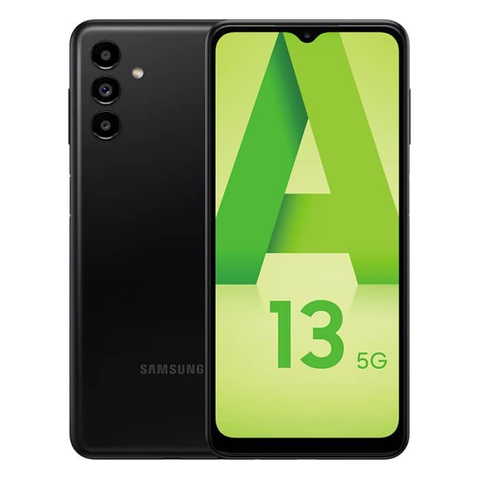 Smartphone SAMSUNG A13 5G 64Go noir - Electro Dépôt