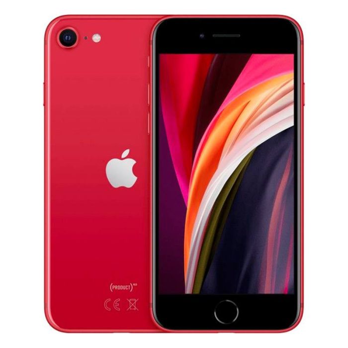 APPLE iPhone SE 2020 64Gb rood Refurbished eco + hoesje