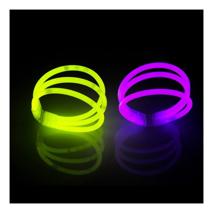 50 bracelets fluo lumineux H'MC