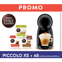 KRUPS Picolo XS Black & Cobalt - Bundle 48 stuks /KP1A3510-YY5429FD
