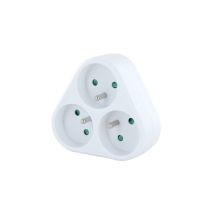 Verdeelstekker ELECTRO DEPOT x3 16A