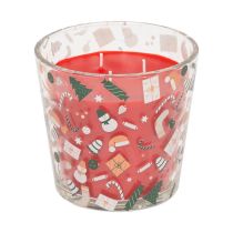 Kaarsen met 3 lonten 500 g Kerst