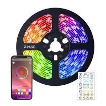 R-MUSIC RGB LED Strip 3m Connected