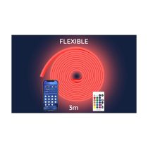 R-MUSIC Neon RGB LED Strip 3m Connected