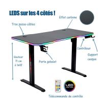 Bureau AMSTRAD LED gemotoriseerd