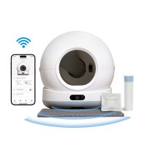 Zelfreinigende kattenbak PAWZZ met camera 72L