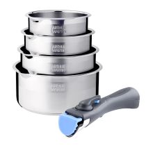 Pannenset ARTHUR MARTIN roestvrij staal 14/16/18/20 cm