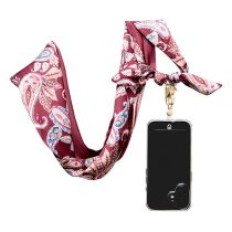 Nekkoord voor smartphone FORCE POWER Bandana Bordeaux