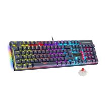 Mechanisch toetsenbord SPIRIT OF GAMER XPERT-K250 – Rode switches, RGB, anti-ghosting 26KRO, hot-swappable
