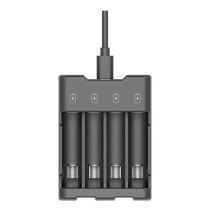 Chargeur universel Mobility pour 4 piles – Charge intelligente (AA/AAA)