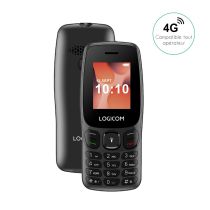 Mobile LOGICOM E45 4G 128Mo Noir