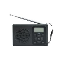 Radio à pile WE WERADPILBL Noire