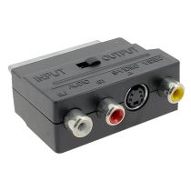 Adapter 1 SCART / 3 RCA