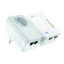 CPL Wifi DUO TP-Link AV600 Mbps met schakemaar + WIFI N300 - TL-WPA4225 KIT