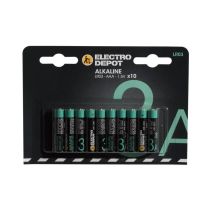 Batterij ELECTRO DÉPÔT Alkaline AAA - LR03 x10