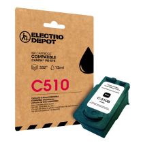 Compatibel ELECTRO DEPOT inktpatroon Canon C510 zwart