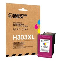 Inktpatroon ELECTRO DEPOT compatibel HP H303 kleuren XL