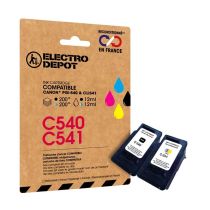 Compatibel ELECTRO DEPOT inktpatroon Canon C540/541 kleurverpakking