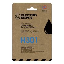 Inktpatroon ELECTRO DEPOT compatibel HP H301 zwart