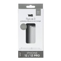 PACK WE BESCHERMGLAZEN X 3 IPHONE 12 / 12 PRO