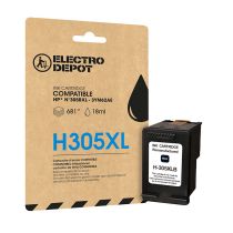 Inktcartridge ELECTRO DEPOT compatibel HP H305 zwart XL