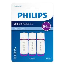 PHILIPS x3 USB stick 64GB PACK