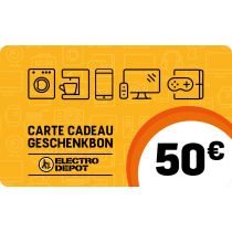 E-carte cadeau ELECTRO DEPOT - 50 euros