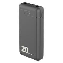 Powerbank EDENWOOD 20000 MaH zwart