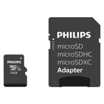 Micro SD-kaart Philips 128 Gb class 10 + adapter
