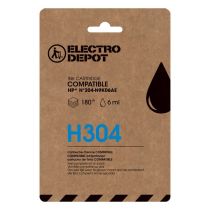 Compatibele cartridge ELECTRO DEPOT HP 304 zwart