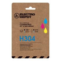 ELECTRO DEPOT cartridge compatibel HP H304 pakket zwart en kleuren