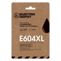 Cartouche ELECTRO DÉPÔT noir XL E604 - A