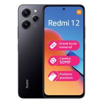 Smartphone XIAOMI REDMI 12 4G 256 GO Noir