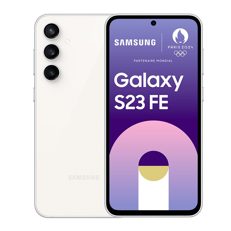 Smartphone SAMSUNG S23 FE 5G 128Go Crème