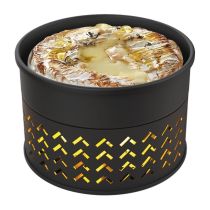 Camembert koker op theelichtjes
